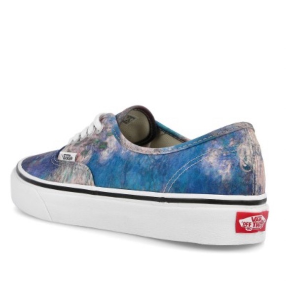 VANS WMNS MOMA X AUTHENTIC 'CLAUDE MONET WATER LILY Sneakers - Picture 10 of 16